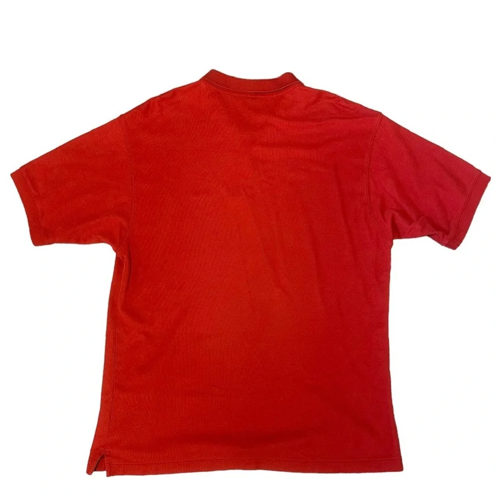 Patagonia Polo Size XL Men's Cotton Outdoors Casual Orange Shirt - Picture 4 of 4